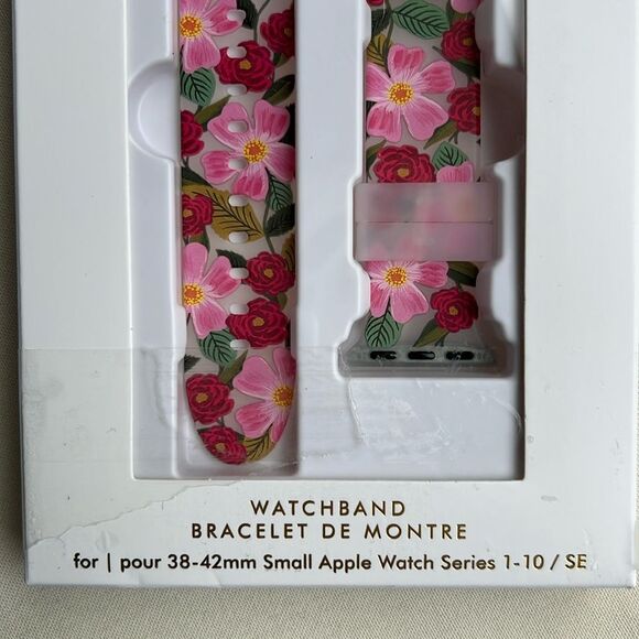 Rifle Paper Co. Pink Floral Watchband - Picture 7 of 11